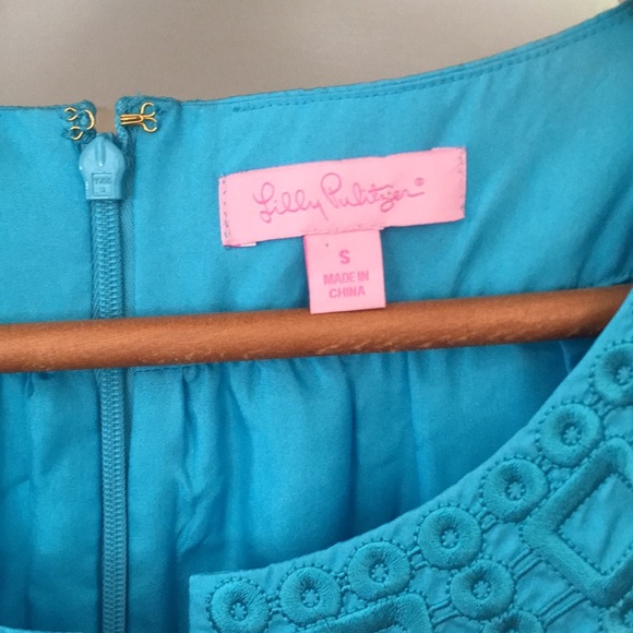 Band new Lilly Pulitzer Kathleen silk dress - Picture 3 of 5